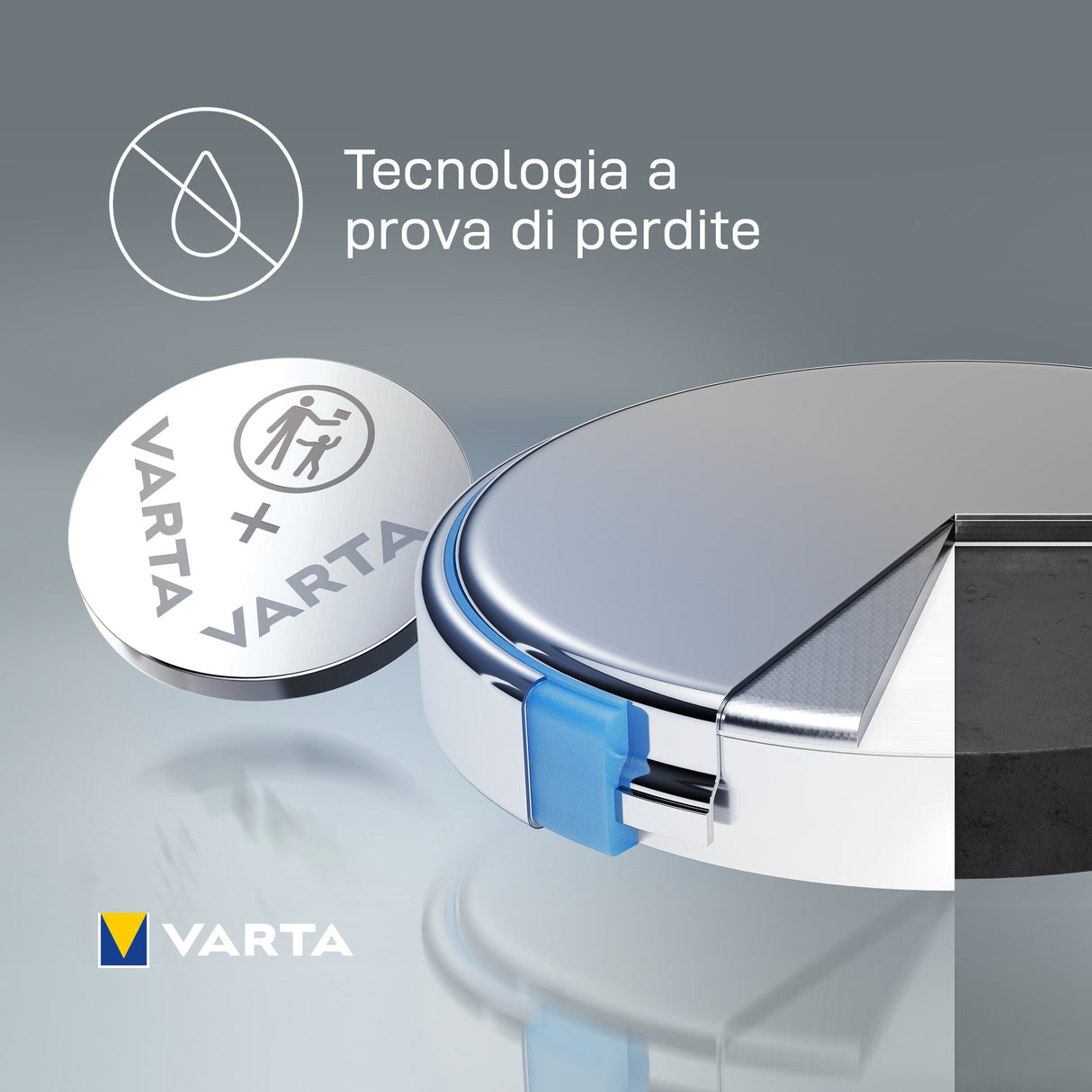 Varta LITHIUM Coin CR2032 (Batteria a bottone, 3V) Blister da 2