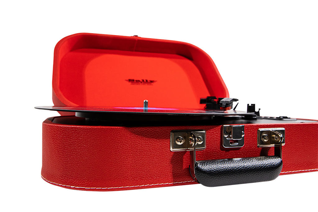Trevi SALLY GIRADISCHI STEREO WIRELESS USB AUX-IN BATTERIA RICARICABILE TT 1020 BT ROSSO