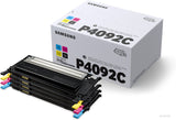 Samsung Confezione da 4 cartucce toner nero/ciano/magenta/giallo originali CLT-P4092C