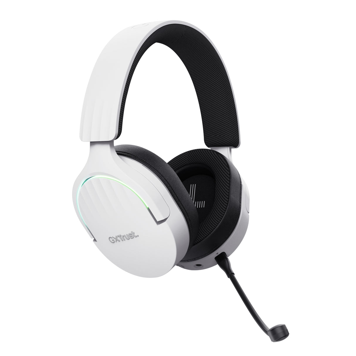 Trust GXT 491W FAYZO Auricolare Con cavo e senza cavo A Padiglione Gaming USB tipo-C Bluetooth Nero, Bianco