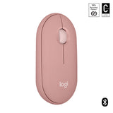 Logitech Pebble 2 M350s mouse Viaggio Ambidestro RF senza fili + Bluetooth Ottico 4000 DPI