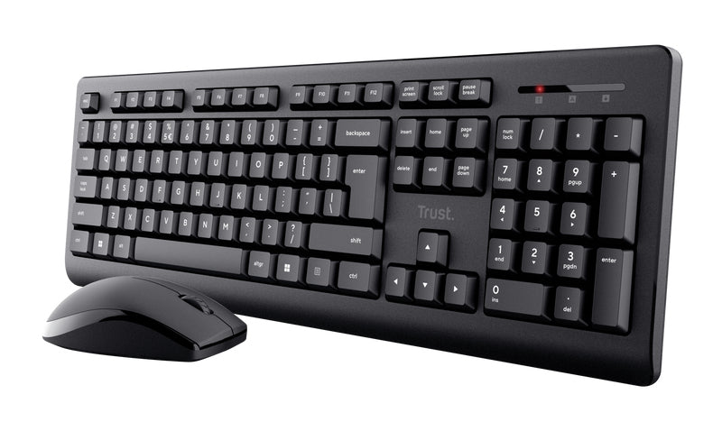 Trust Primo tastiera Mouse incluso Ufficio RF Wireless QWERTY Italiano Nero