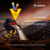 Varta Longlife Power, Batteria Alcalina, AA, Mignon, LR6, 1.5V, Blister da 4, Made in Germany