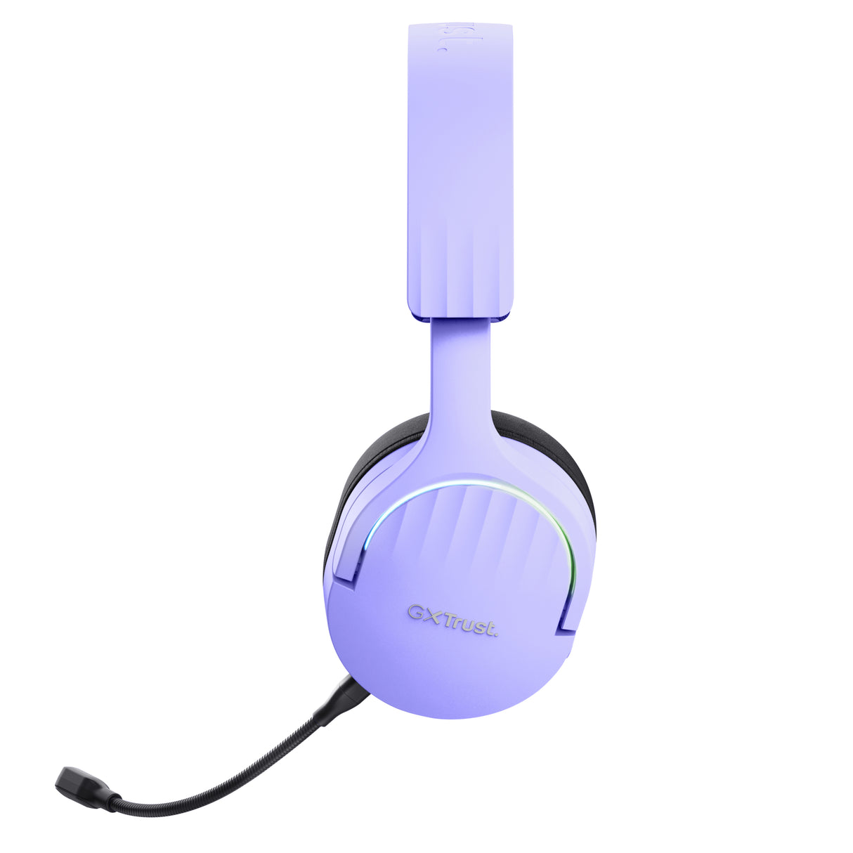 Trust GXT 491P FAYZO Auricolare Con cavo e senza cavo A Padiglione Gaming USB tipo A Bluetooth Nero, Viola