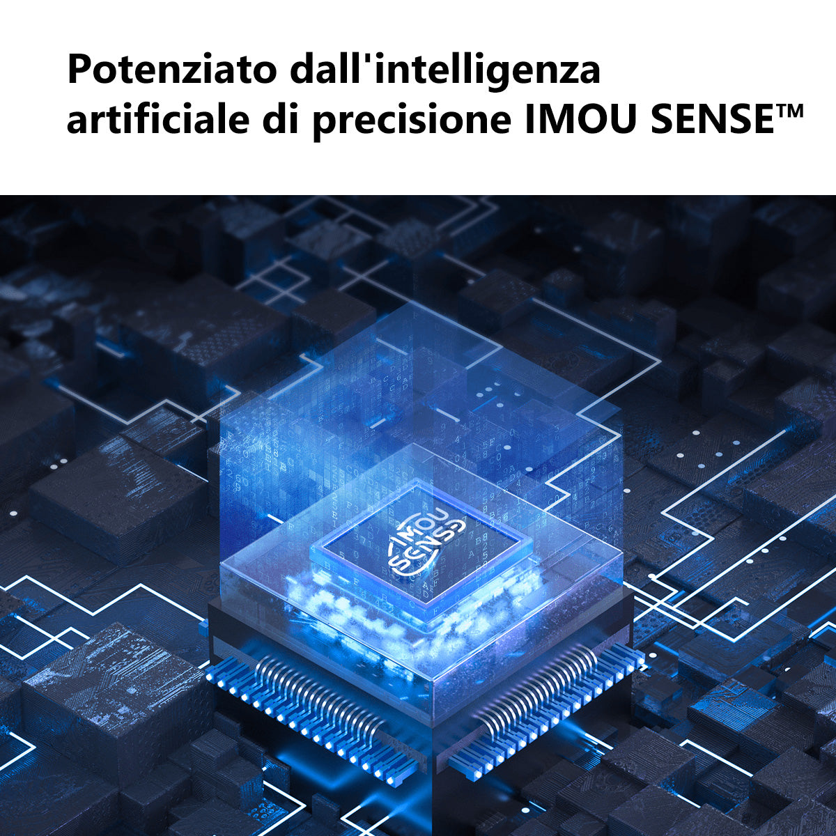 Imou Cruiser 2C 3K (5MP) - Telecamera Wi-Fi Esterno Motorizzata 360° - Visione Notturna a Colori, IP66, Tracciamento Intelligente, Rilevamento Umano con Faretto e Sirena, Audio Bidirezionale