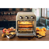 Ariete 4632 Friggitrice ad aria e forno Vintage, 1400W, 2in1, Capacità 16L, Accessori inclusi, Timer 60 minuti, Doppio vetro, Beige