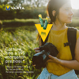 Varta Recharge Accu Power AAA 1000 mAh Blister da 4 (Batteria NiMH Accu Precaricata, Micro, ricaricabile, pronta all'uso)