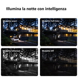 Imou Cruiser 2C 2K (3MP) - Telecamera Wi-Fi Esterno Motorizzata 360° - Visione Notturna a Colori, IP66, Tracciamento Intelligente, Rilevamento Umano con Faretto e Sirena, Audio Bidirezionale
