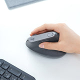 Logitech MX Vertical mouse Ufficio Mano destra RF senza fili + Bluetooth Ottico 4000 DPI