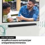 Samsung Soundbar HW-B750D/ZF Serie B, 6 Speaker, Wireless Dolby 5.1ch, Audio a 5.1 Canali, Surround sound expansion, Black 2024