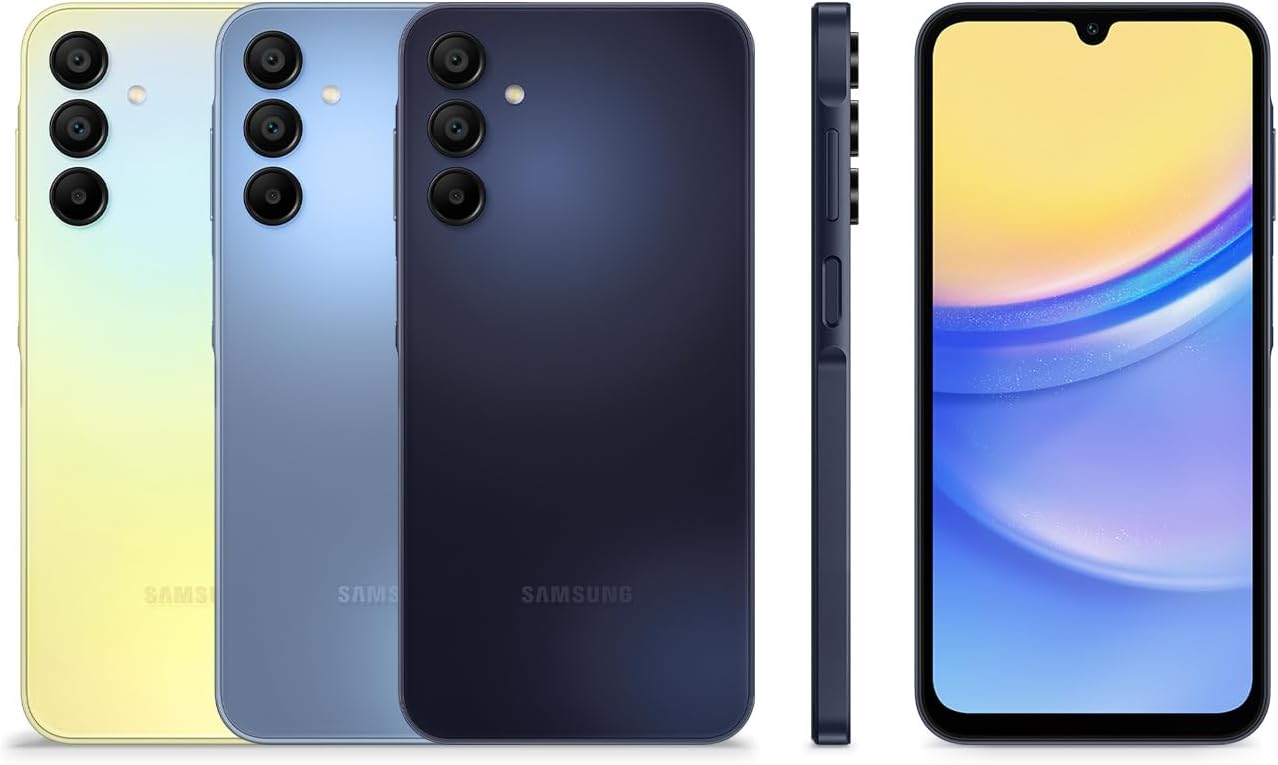 Samsung Galaxy A15 5G, 128GB, RAM 4GB, Dual Sim, Black Blue