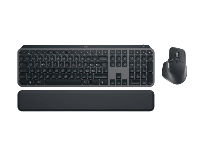 Logitech MX Keys S Combo tastiera Mouse incluso Ufficio RF senza fili + Bluetooth QWERTY Italiano Grafite