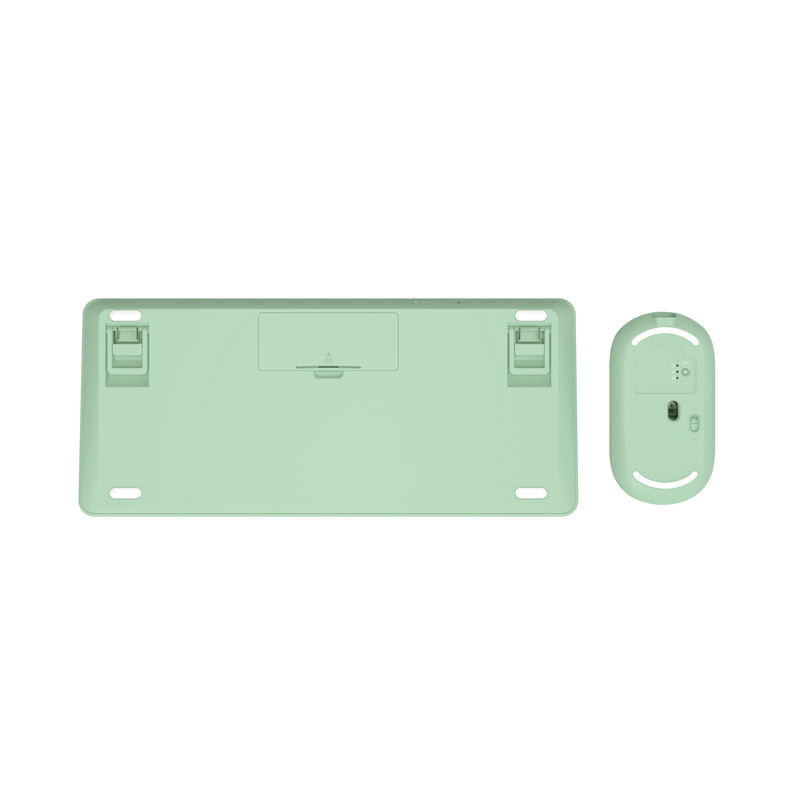 Trust Lyra tastiera Mouse incluso Universale RF senza fili + Bluetooth QWERTY Italiano Verde