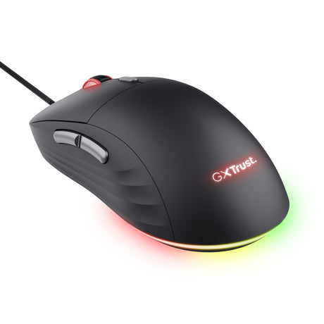 Trust GXT 925 REDEX II mouse Gaming Mano destra USB tipo A Laser 10000 DPI