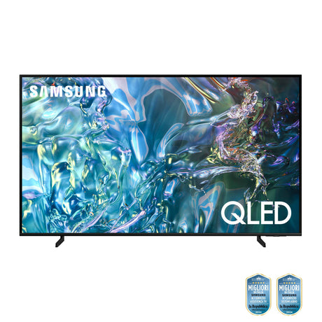 Samsung Q60D TV QLED 4K 43” QE43Q60DAUXZT Smart TV Wi-Fi Titan Gray 2024, Quantum Processor Lite 4K, 4K Upscaling, AirSlim Design, OTS Lite