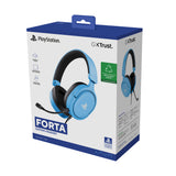 Trust GXT 498B Forta Auricolare Cablato A Padiglione Gaming Blu