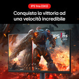 LG 32GS75QN-B Monitor PC 80 cm (31.5") 2560 x 1440 Pixel Quad HD LCD Nero