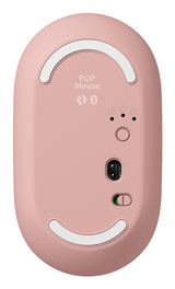 Logitech POP Icon Combo tastiera Mouse incluso Universale Bluetooth QWERTY Italiano Rosa, Bianco