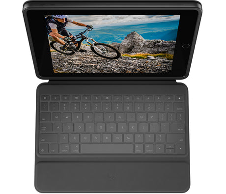 Logitech Rugged Folio QWERTY Italiano Smart Connector Grafite