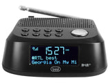 Trevi RC 80D4 DAB Orologio Digitale Nero