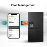 Hisense RS818N4TFE frigorifero side-by-side Libera installazione 632 L E Nero