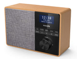 Philips TAR5505/10 radio Portatile Digitale Nero, Grigio, Legno