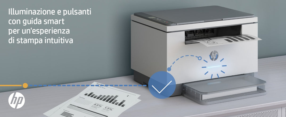 HP LaserJet Stampante multifunzione M234dw, Bianco e nero, Stampante per Piccoli uffici, Stampa, copia, scansione, Scansione verso e-mail; scansione verso PDF