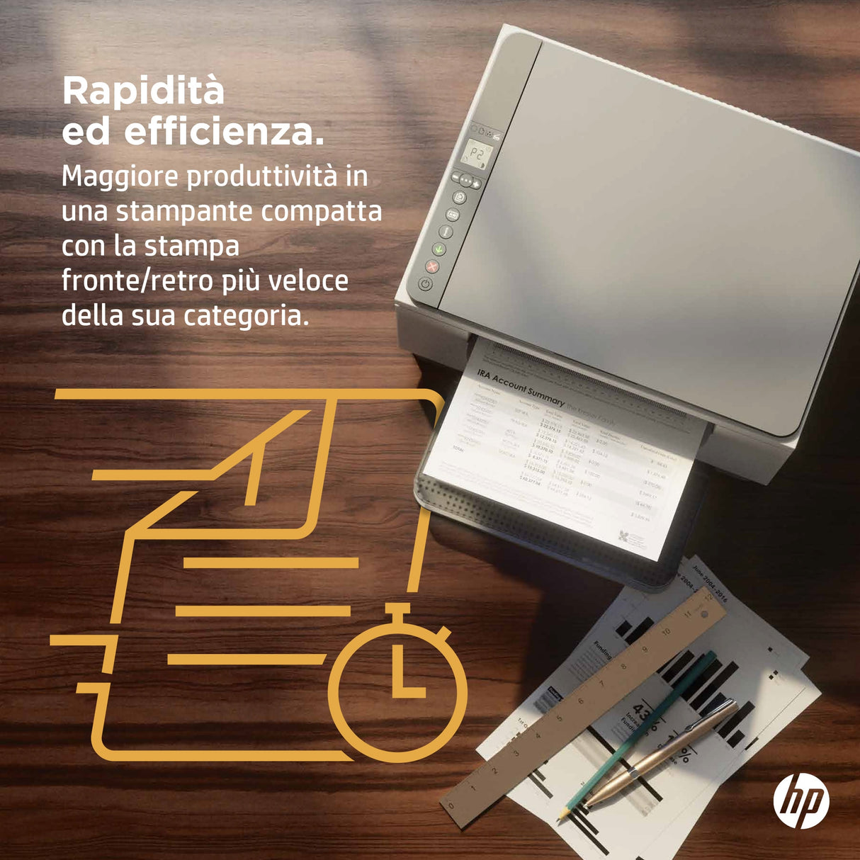 HP LaserJet Stampante multifunzione M234dw, Bianco e nero, Stampante per Piccoli uffici, Stampa, copia, scansione, Scansione verso e-mail; scansione verso PDF