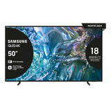 Samsung Q60D TV QLED 4K 50” QE50Q60DAUXZT Smart TV Wi-Fi Titan Gray 2024, Quantum Processor Lite 4K, 4K Upscaling, AirSlim Design, OTS Lite