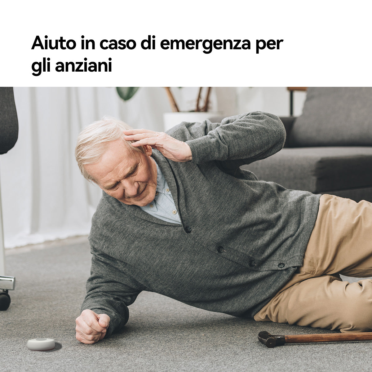 Imou Smart Alarm System - Include Centralina, 2 sentore porte/finestre, 1 sensore movimento ed un bottone SMART programmabile