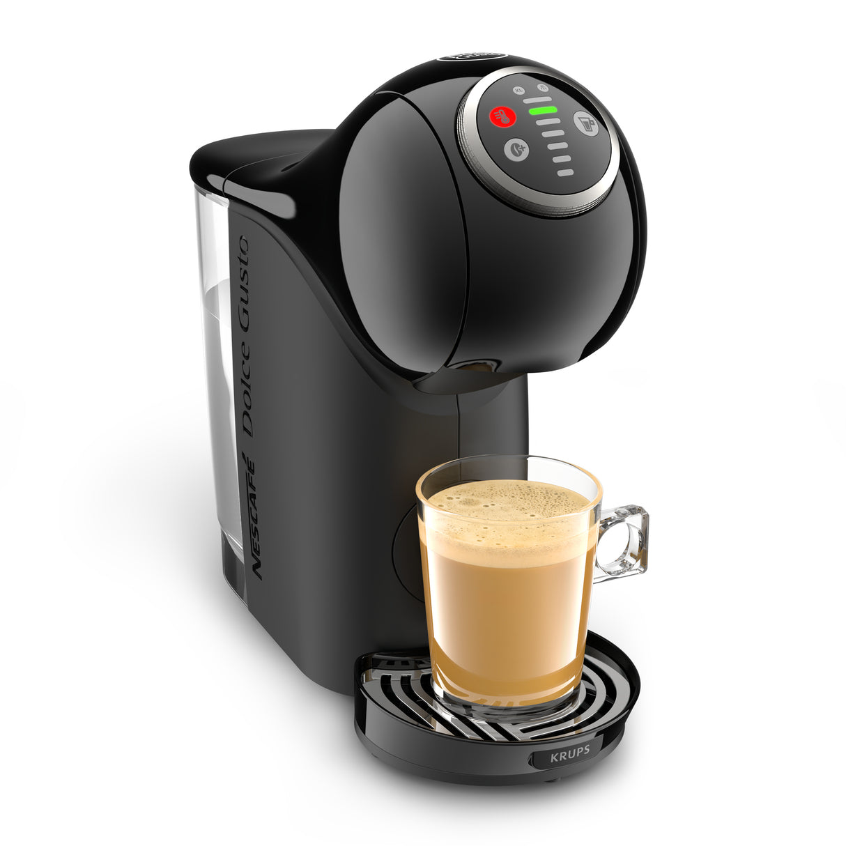 Krups Genio 2 KP3408, Macchina per espresso, 0,8 L, Capsule caffè, 1500 W, Nero