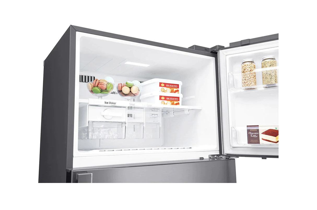 LG GTF916PZPYD frigorifero con congelatore Libera installazione 592 L E Acciaio inox