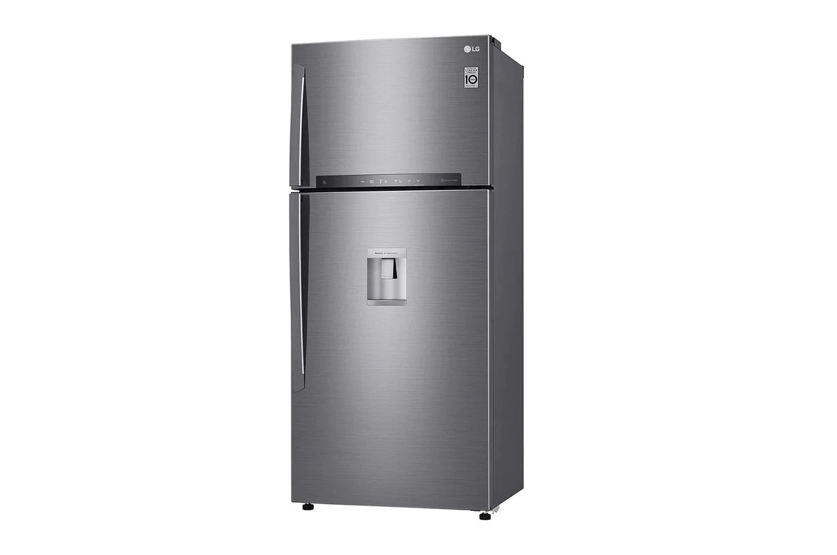 LG GTF916PZPYD frigorifero con congelatore Libera installazione 592 L E Acciaio inox