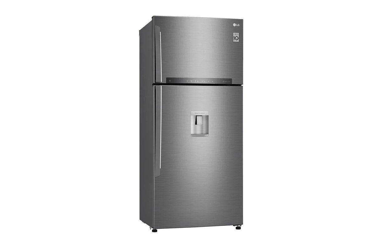LG GTF916PZPYD frigorifero con congelatore Libera installazione 592 L E Acciaio inox