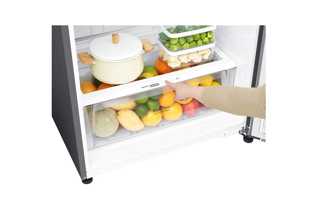 LG GTF916PZPYD frigorifero con congelatore Libera installazione 592 L E Acciaio inox