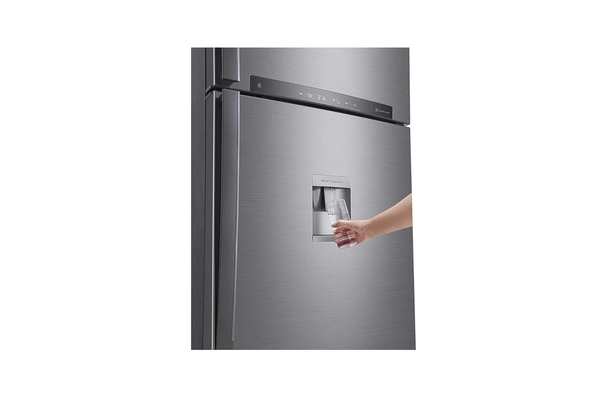LG GTF916PZPYD frigorifero con congelatore Libera installazione 592 L E Acciaio inox