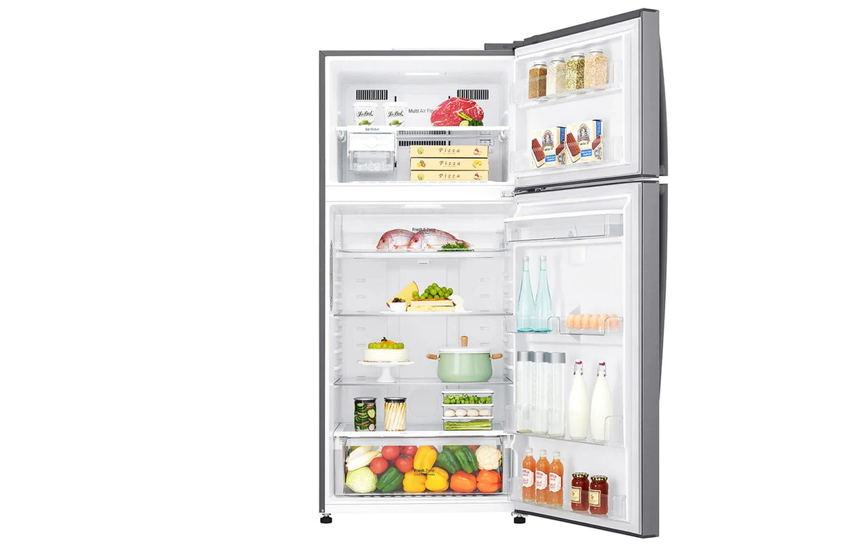 LG GTF916PZPYD frigorifero con congelatore Libera installazione 592 L E Acciaio inox