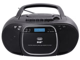 Trevi CMP 576 DAB Digitale 3 W DAB, DAB+, FM Nero Riproduzione MP3