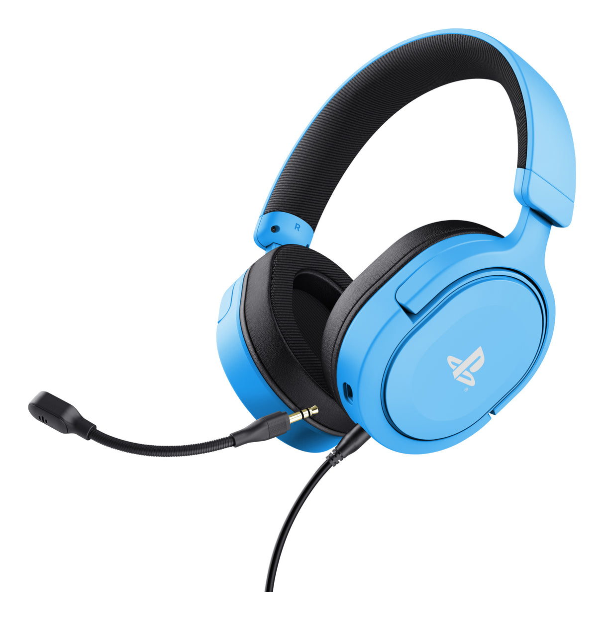 Trust GXT 498B Forta Auricolare Cablato A Padiglione Gaming Blu