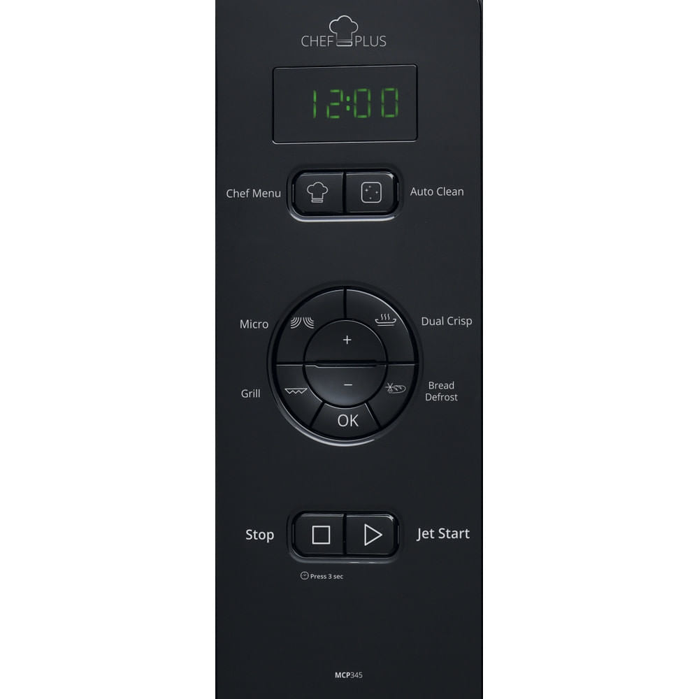 Whirlpool Chef Plus Microonde a libera installazione - MCP 345 BL
