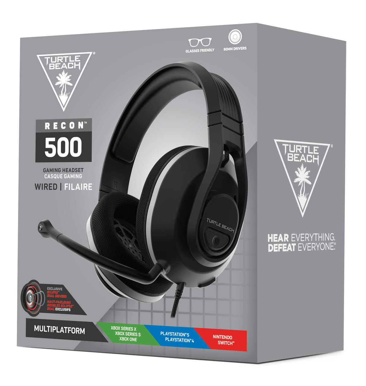 Turtle Beach Recon 500 Auricolare Cablato A Padiglione Gaming Nero
