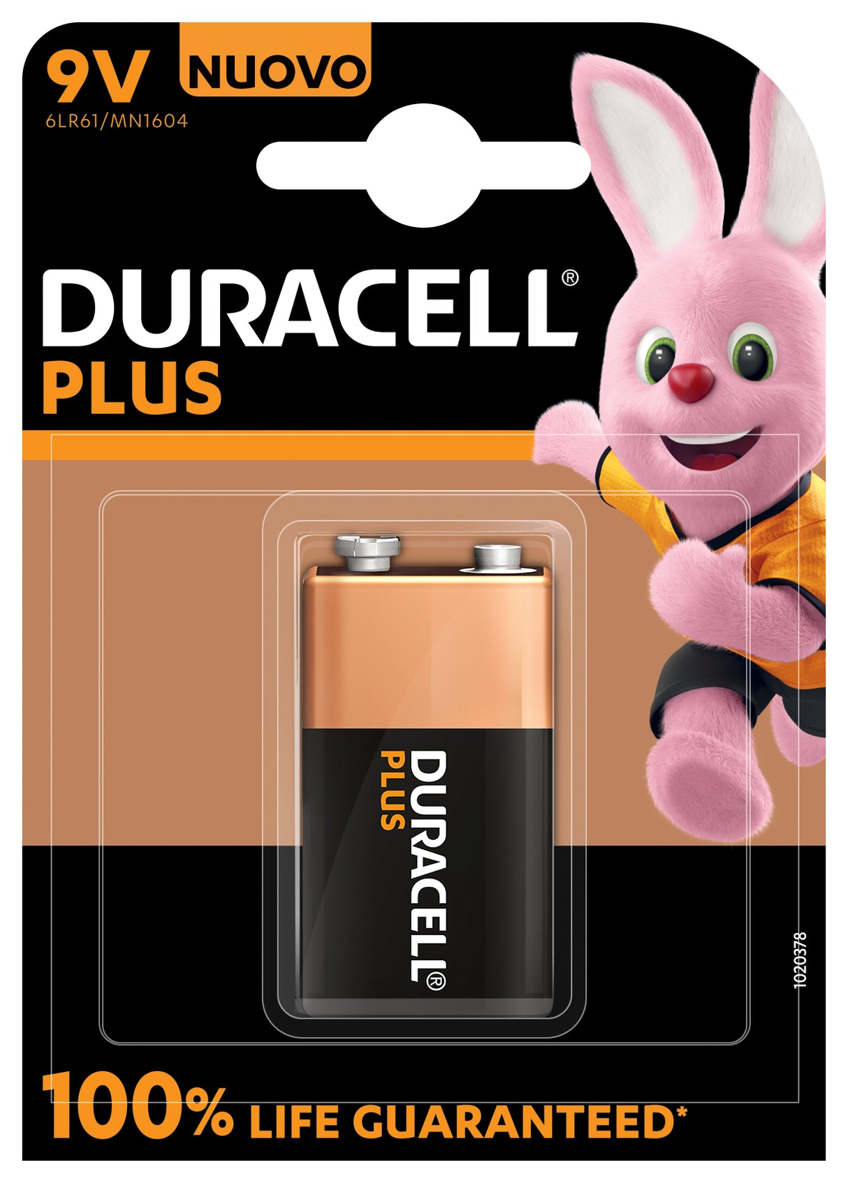 Duracell Plus 100 9V B1 x10