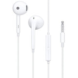 OPPO MH320 Cuffia Auricolare compatibile con molti smartphone Connettore 3.5 mm Bianco