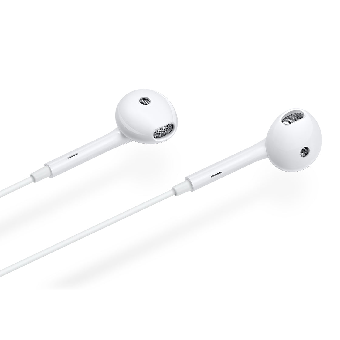 OPPO MH320 Cuffia Auricolare compatibile con molti smartphone Connettore 3.5 mm Bianco