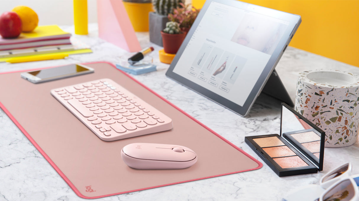 Logitech Desk Mat Studio Series Rosa