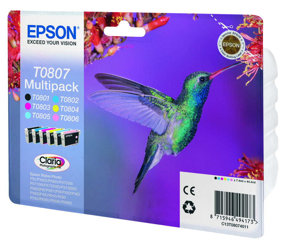 Epson Hummingbird Multipack a 6 colori
