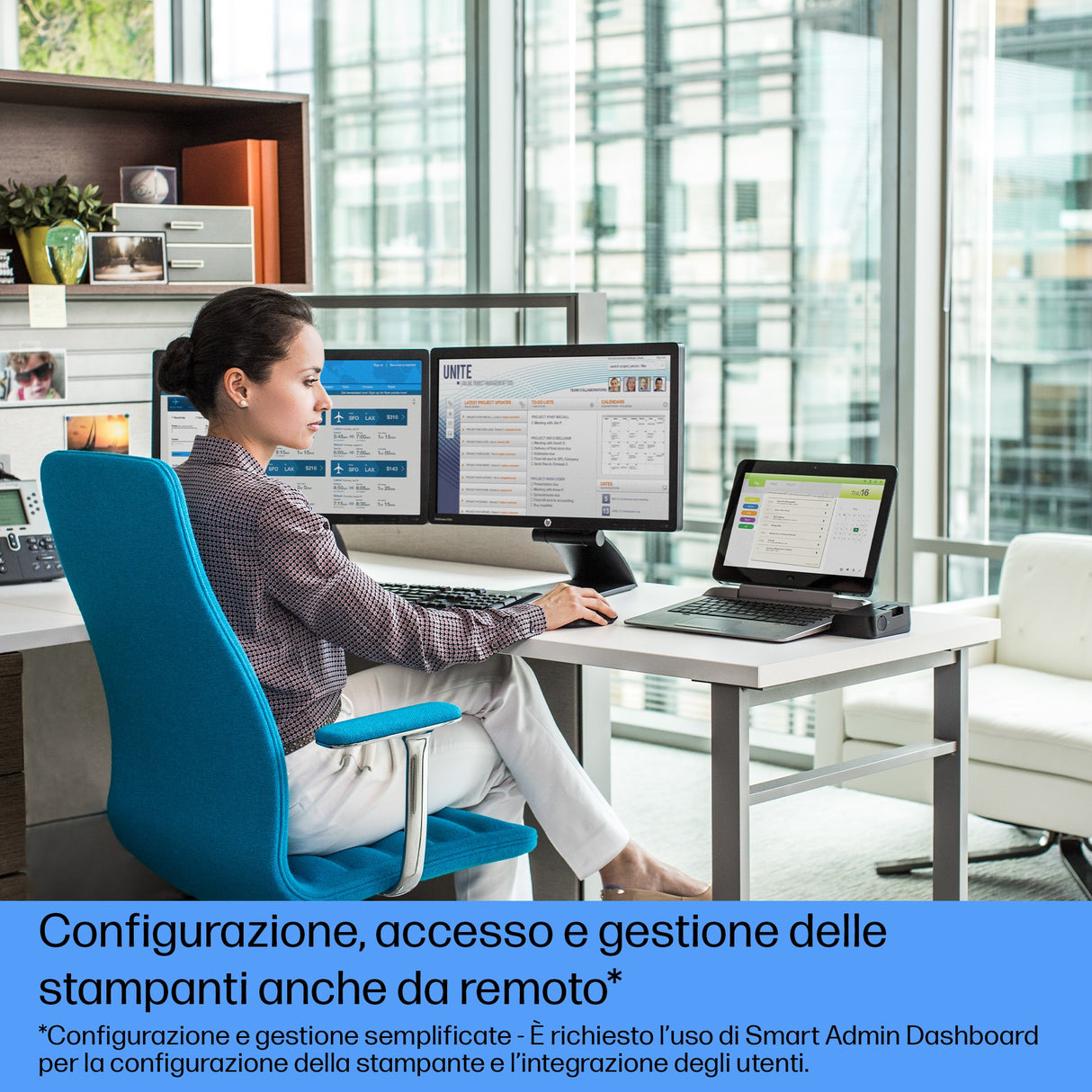 HP LaserJet Pro Stampante multifunzione 4102dw
