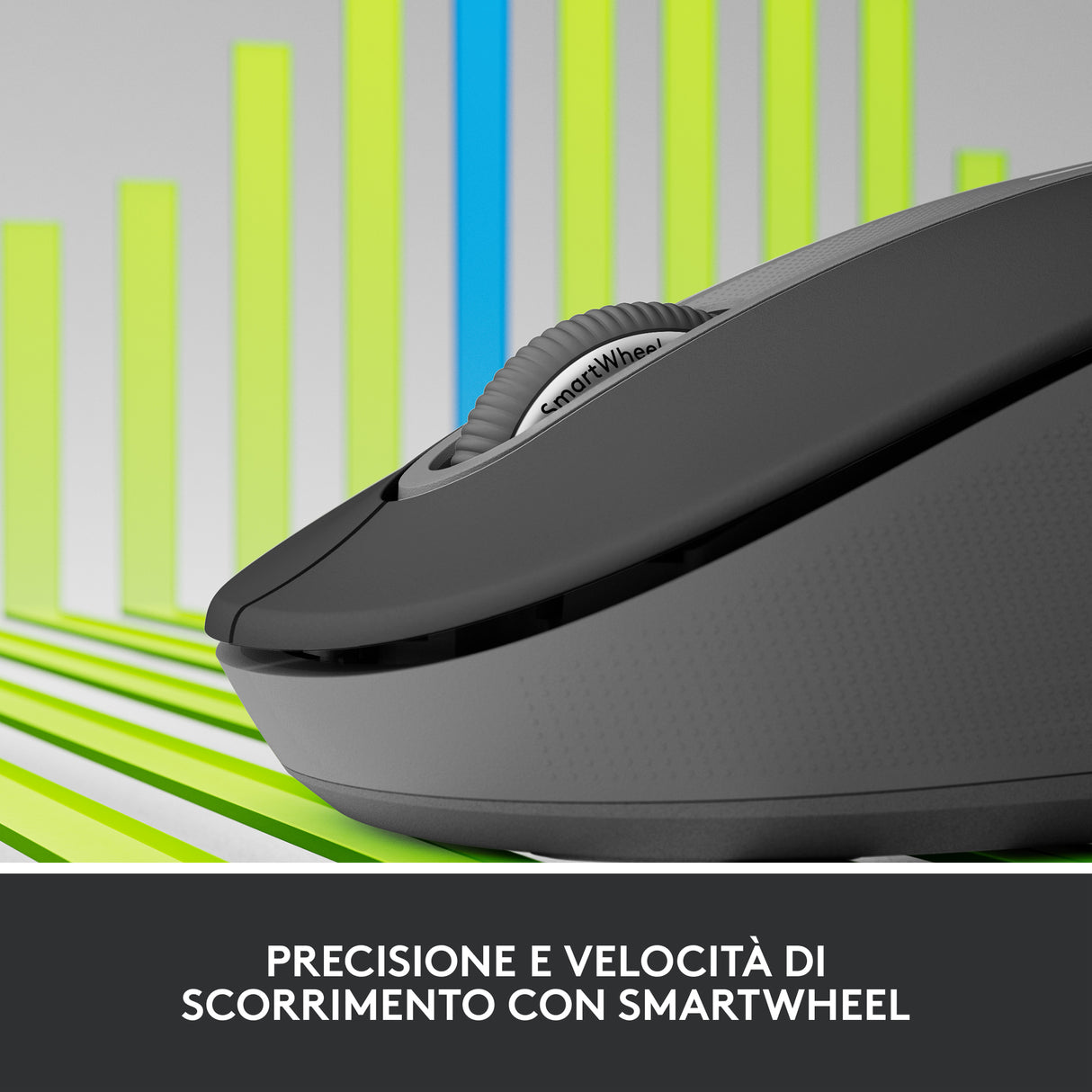 Logitech Signature M650 mouse Ufficio Mano destra RF senza fili + Bluetooth Ottico 4000 DPI