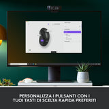 Logitech Signature M650 mouse Ufficio Mano destra RF senza fili + Bluetooth Ottico 4000 DPI