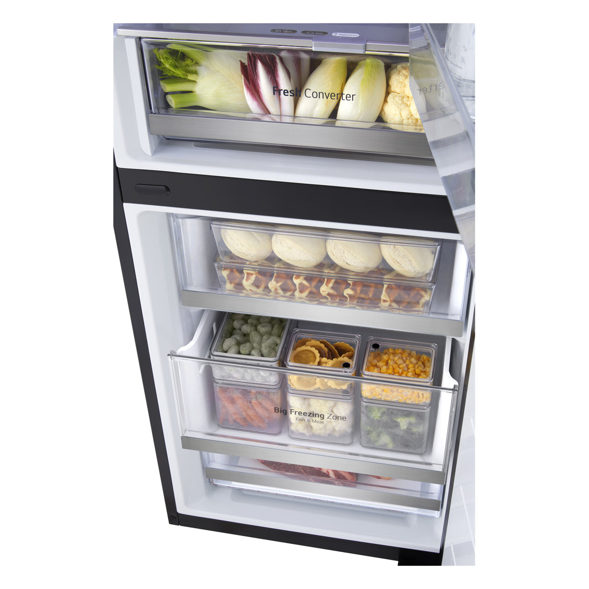 LG MoodUP GBG719MDNN Frigo combinato InstaView, Classe D, 352L , Colore personalizzabile